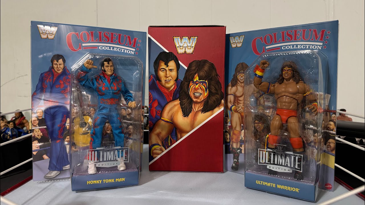 UNBOXING THE FED EP. 56! (Ultimate Warrior & Honky Tonk Man Coliseum Collection 2-pack)