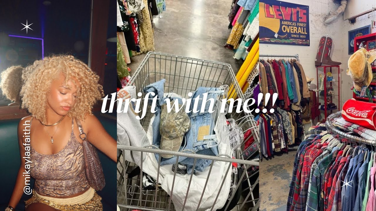 THRIFT WITH ME IN NYC/ SO many fun finds + building my dream wardrobe