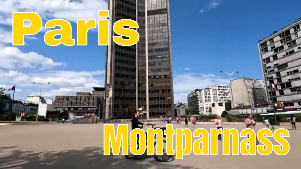 Paris Montparnasse 4k