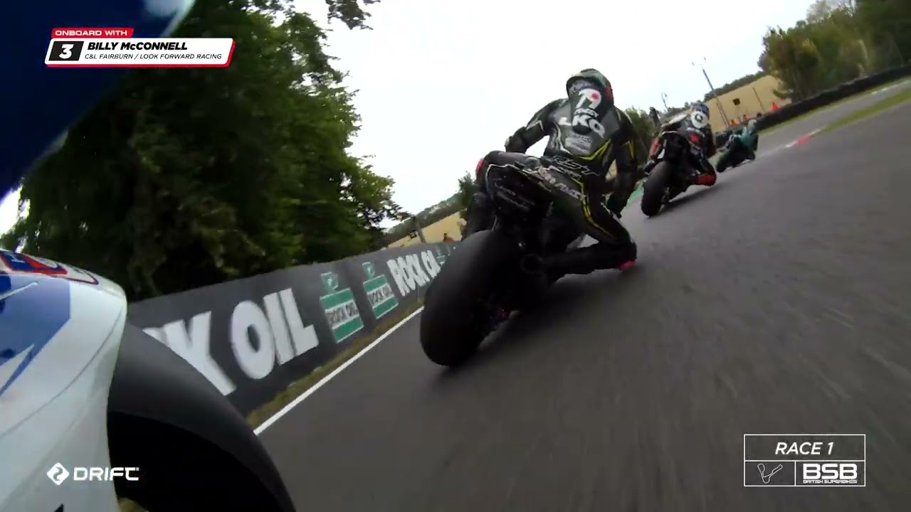 2024 Bennetts British Superbikes: Round 8 - Cadwell Park- Race 1 onboard highlights
