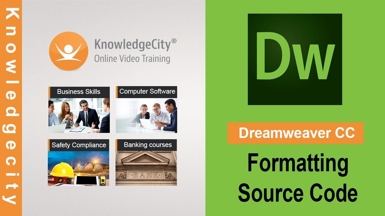 Dreamweaver CC tutorial: Formatting Source Code | Knowledgecity.com