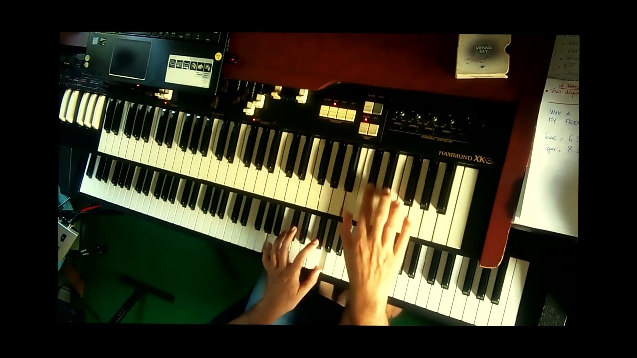 WITH A LITTLE HELP FROM MY FRIEND (JOE COCKER) - ORGAN TUTO -