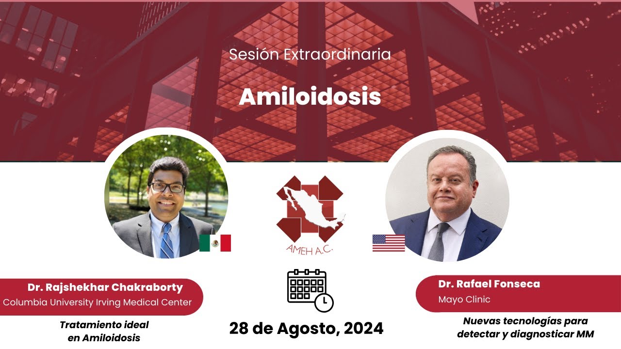 Sesión Extraordinaria: “Amiloidosis” (28/08/2024)