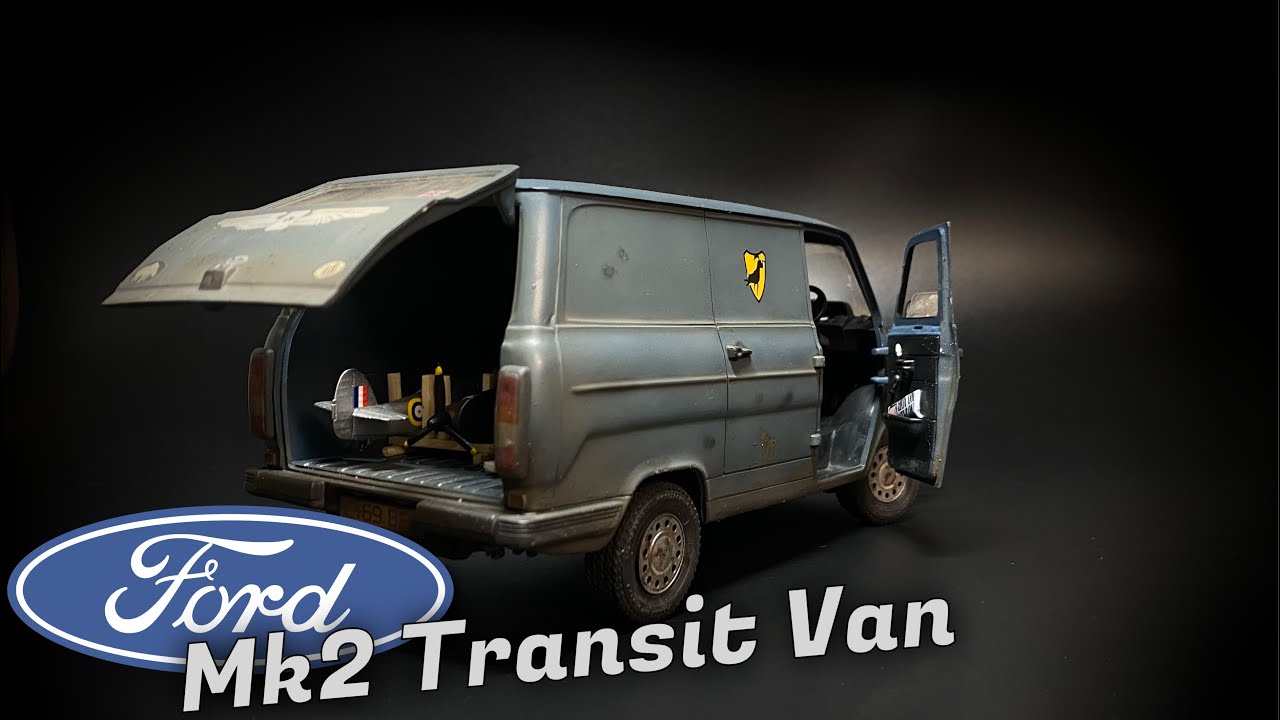 Italeri Ford Mk2 Transit Van. The Nerd Van!!