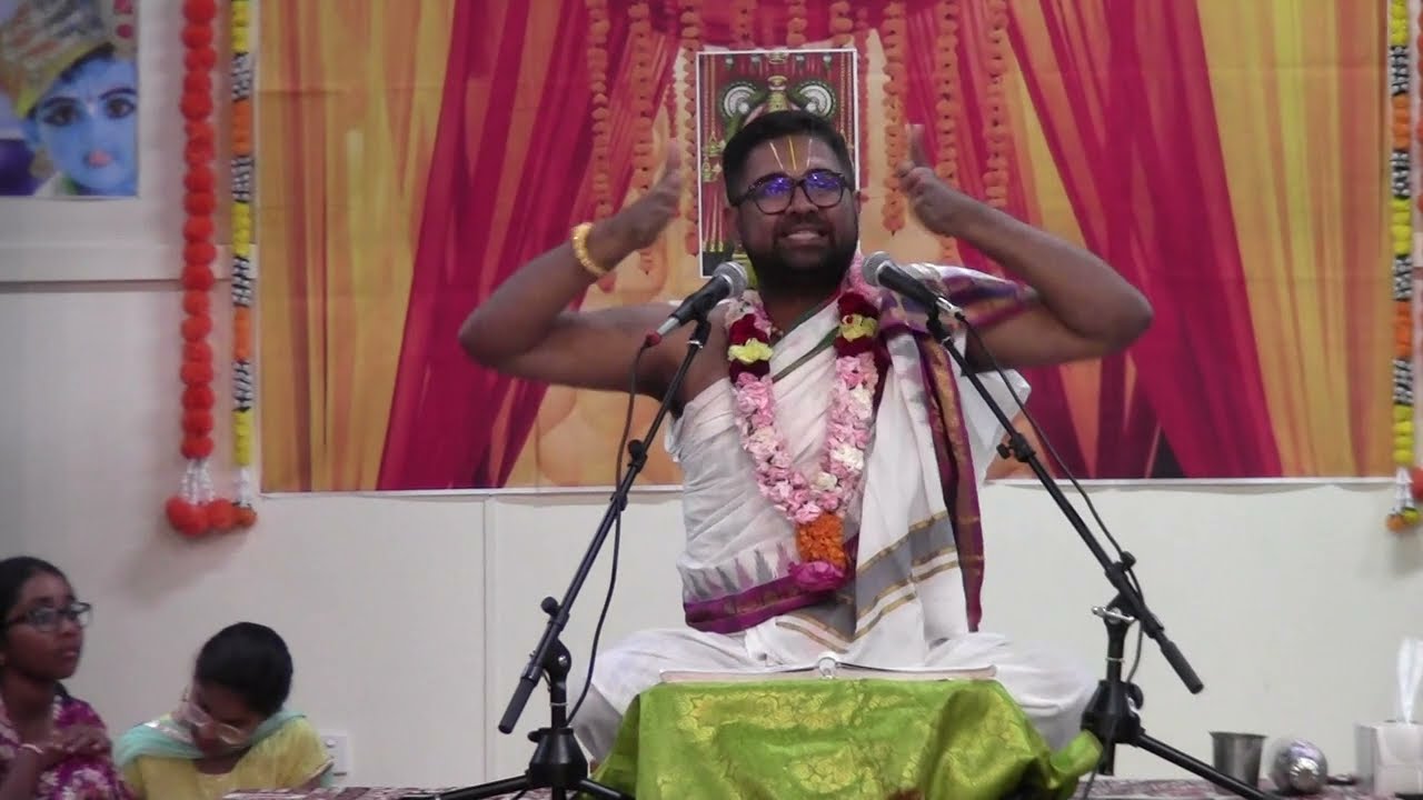 Dushyanth Sridhar_Melbourne Upanayasam |Day 5 Srimad Bhagavata Sapthaham |VSV Main Event 2024