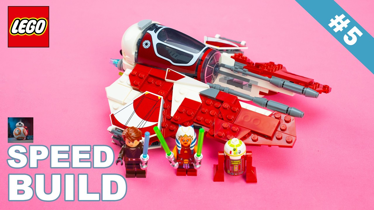 LEGO Star Wars 75401 Ahsoka’s Jedi Interceptor | Speed Build! | LEGO STAR WARS 2026