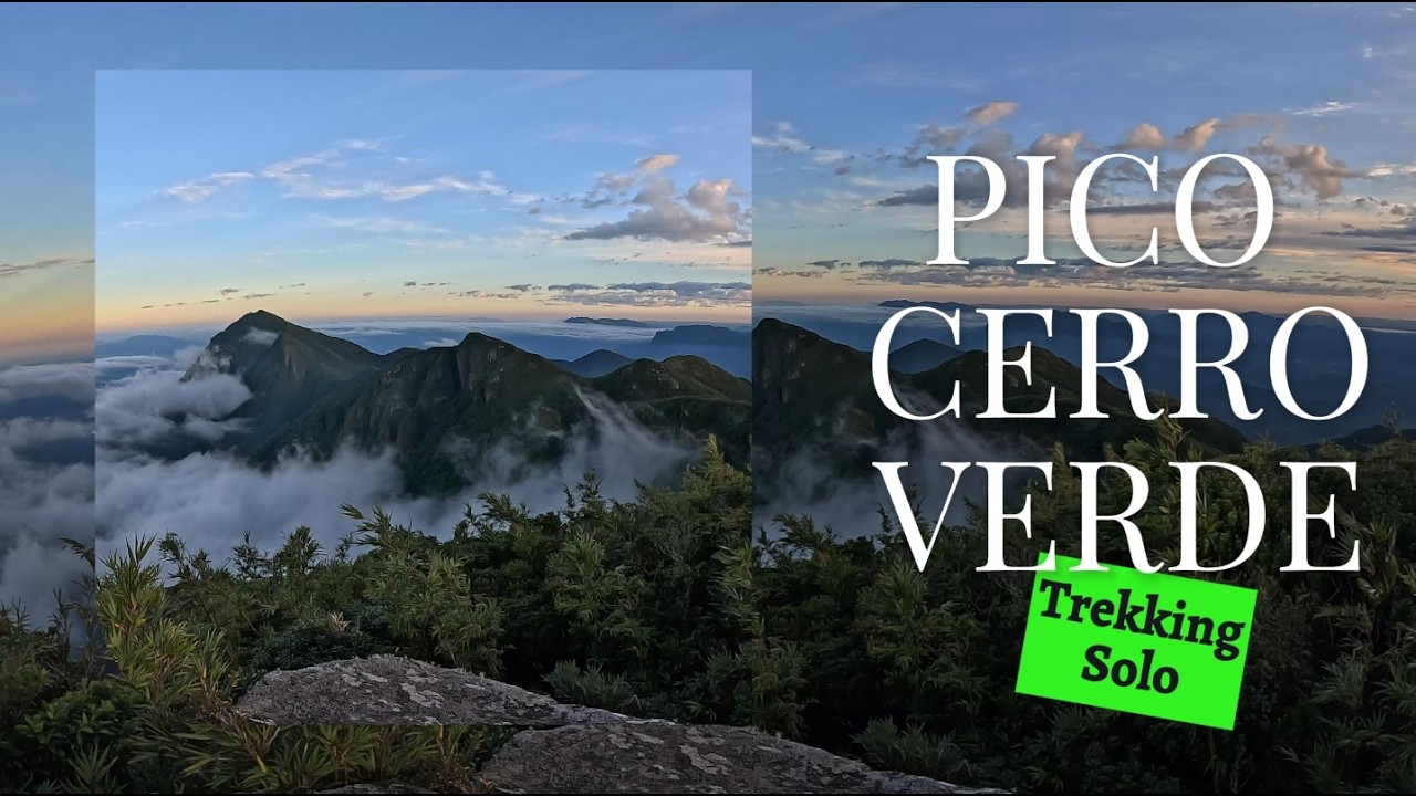 Trekking silêncio 16km Pico Cerro Verde - Serra do Ibitiraquire Paraná