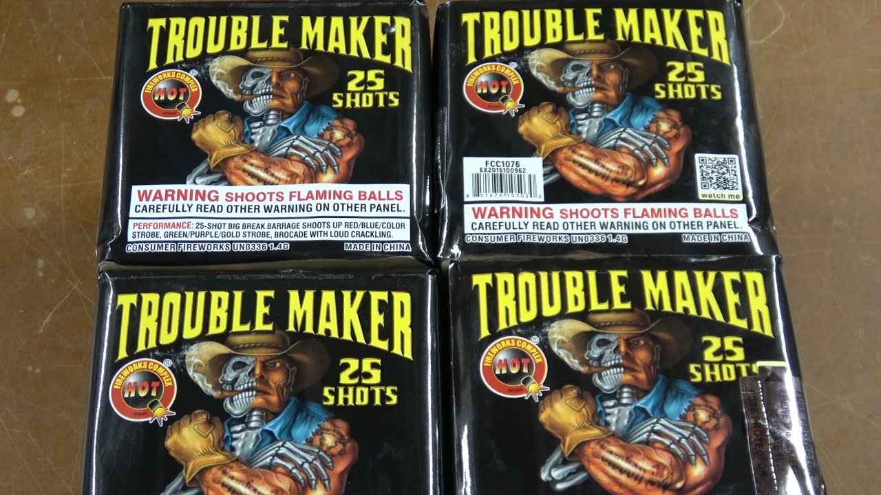 Пирог Trouble Maker 25s 200 г от Hot Fireworks Complex