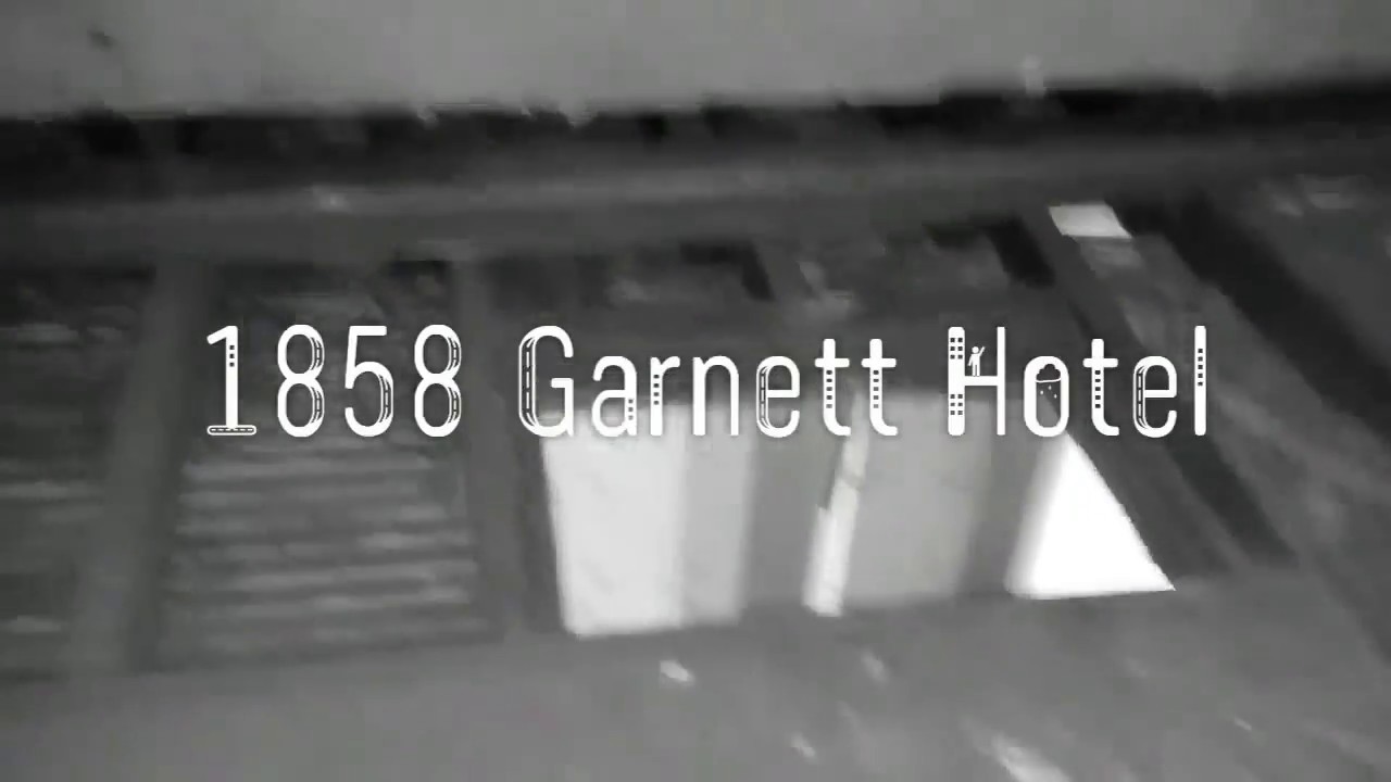 The 1858 Garnett Hotel - The Attic where John Brown hid slaves.