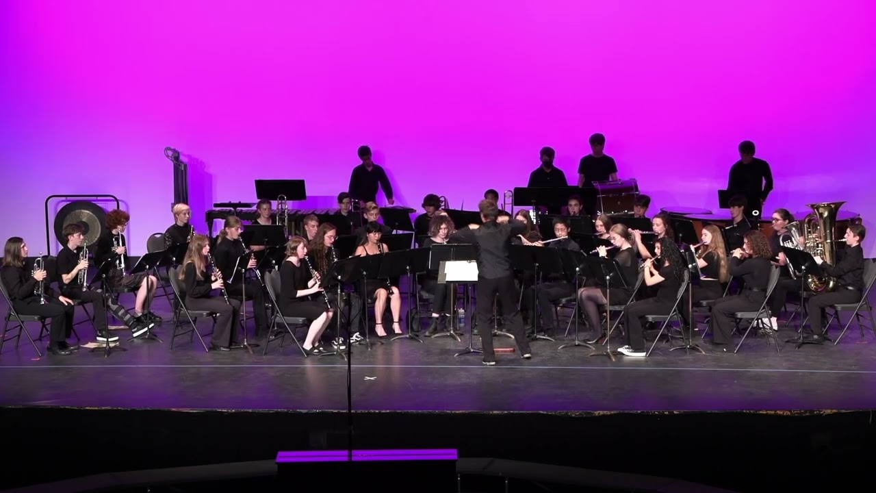 Canterbury Intermediate Concert Band - The Great Locomotive Chase (Smith) - Music Night, June 9 2022