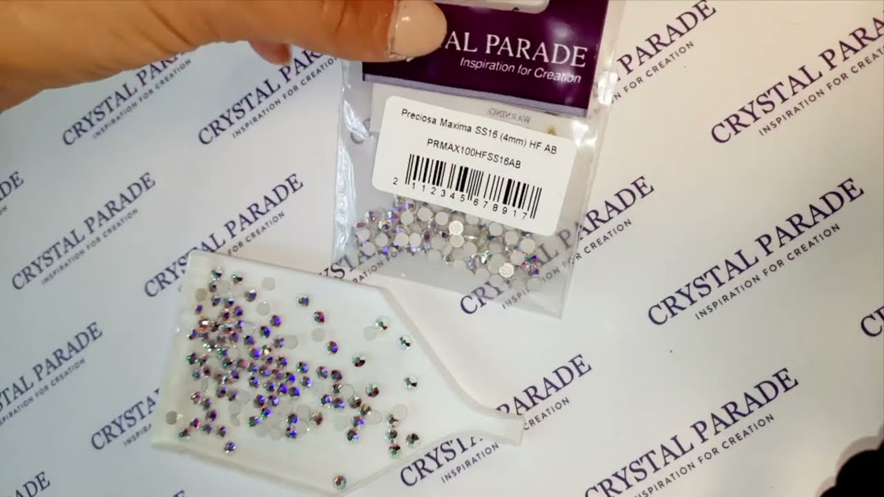 Preciosa MAXIMA hotfix AB crystals SS16 (4mm)