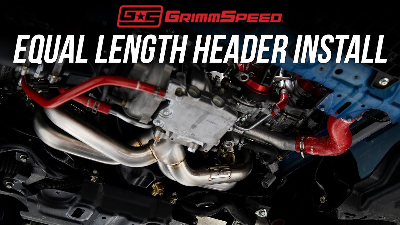 Grimmspeed Equal Length Header Install 15-21 WRX