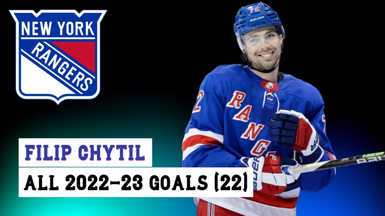 Filip Chytil (#72) All 22 Goals of the 2022-23 NHL Season