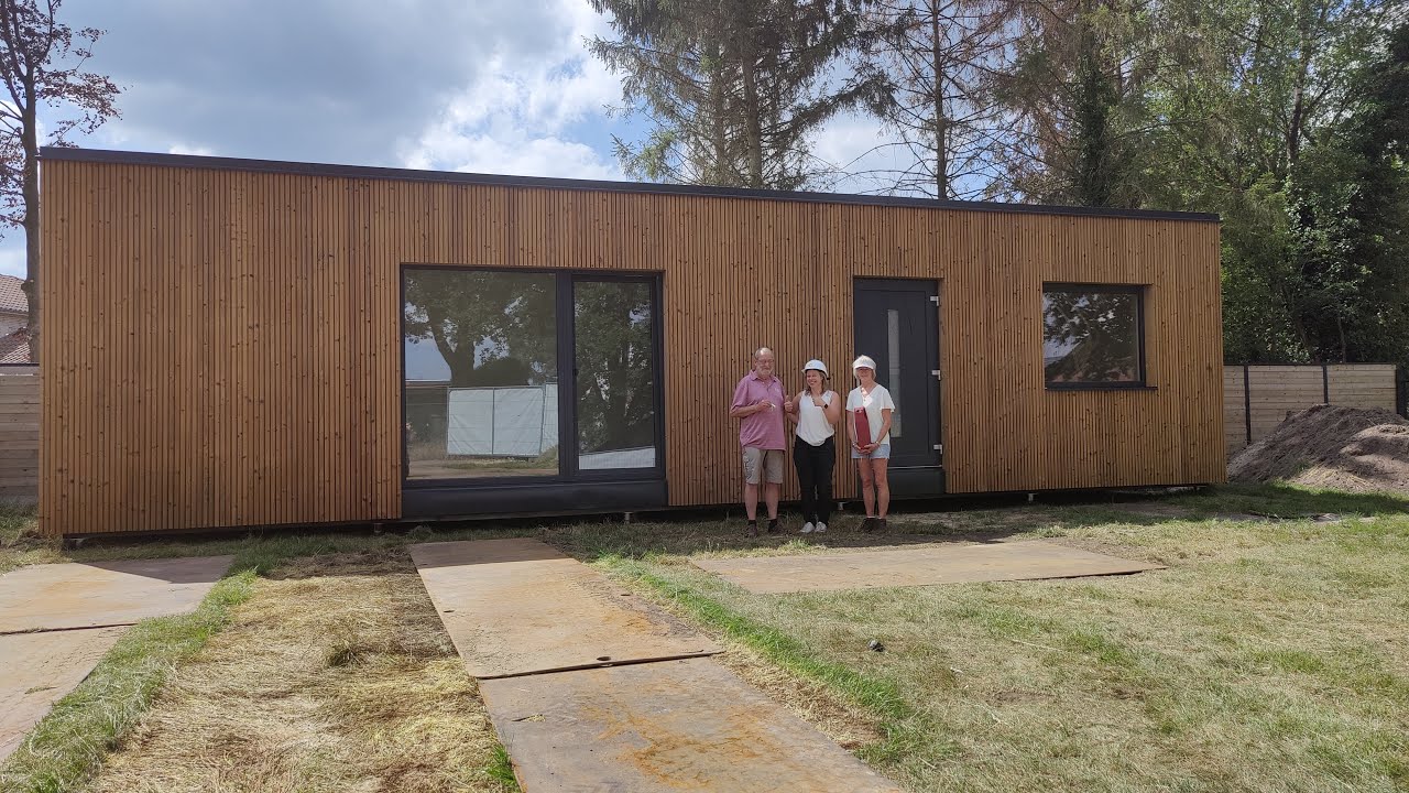 Ernesto zorgwoningen - Plaatsing mobiele zorgwoning in de tuin 50m²