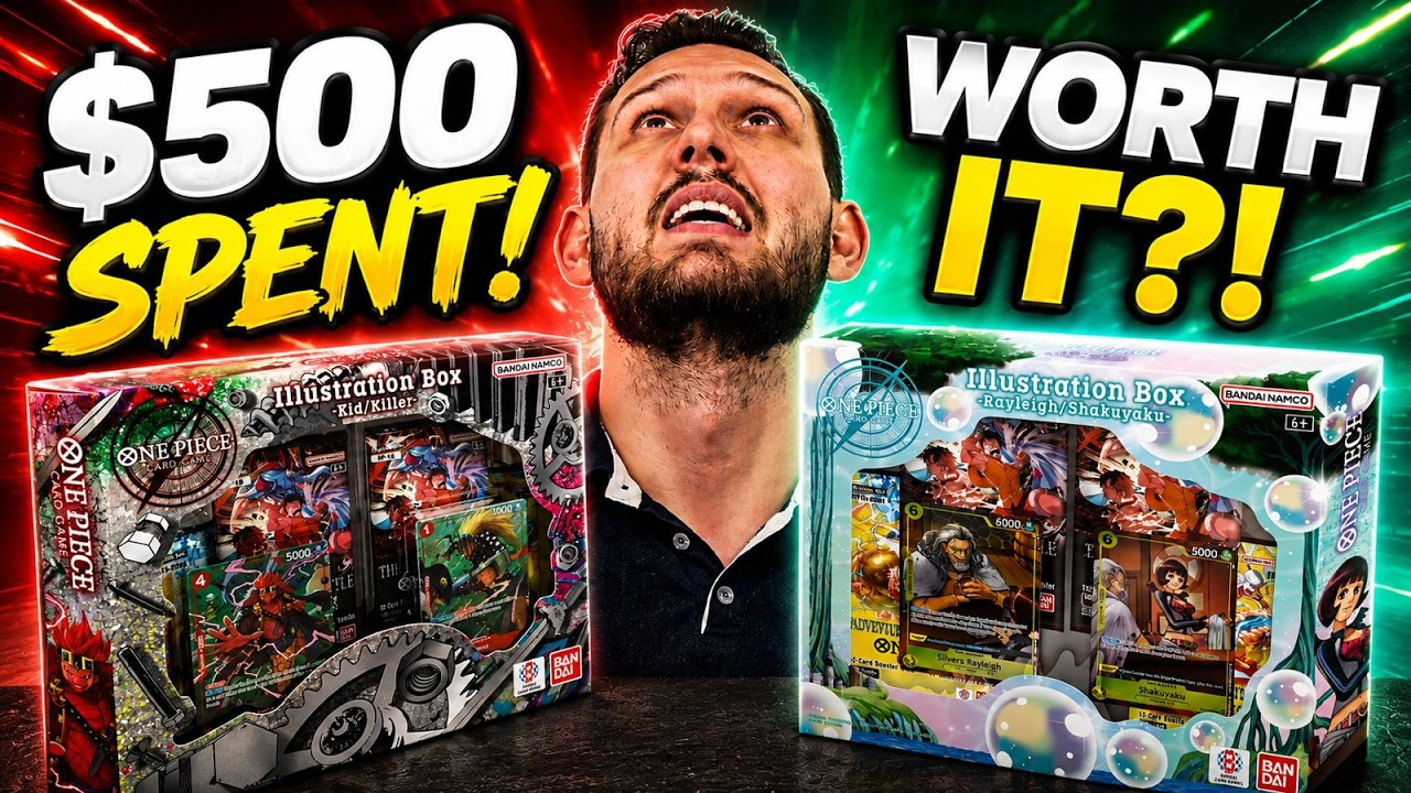 I Spent $500 on One Piece TCG Illustration Boxes 7 & 8! | Opening & Pulls