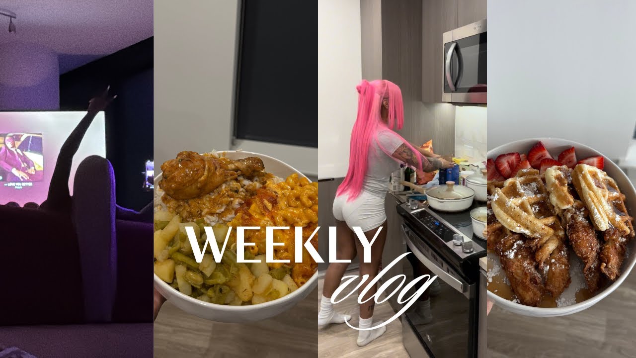WEEKLY VLOG | cook with me + a small girls talk + etc