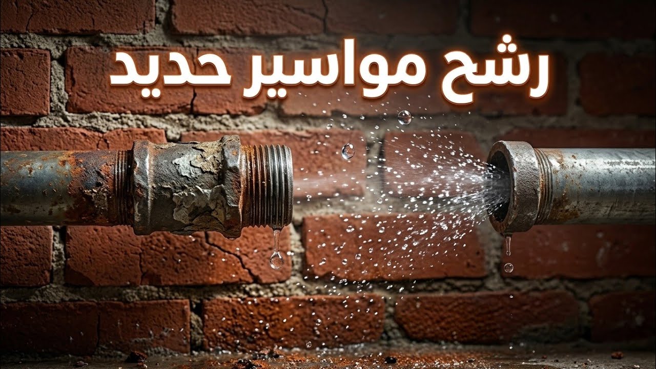 تعلم السباكه / طريقه اصلاح رشح صعب جداً 