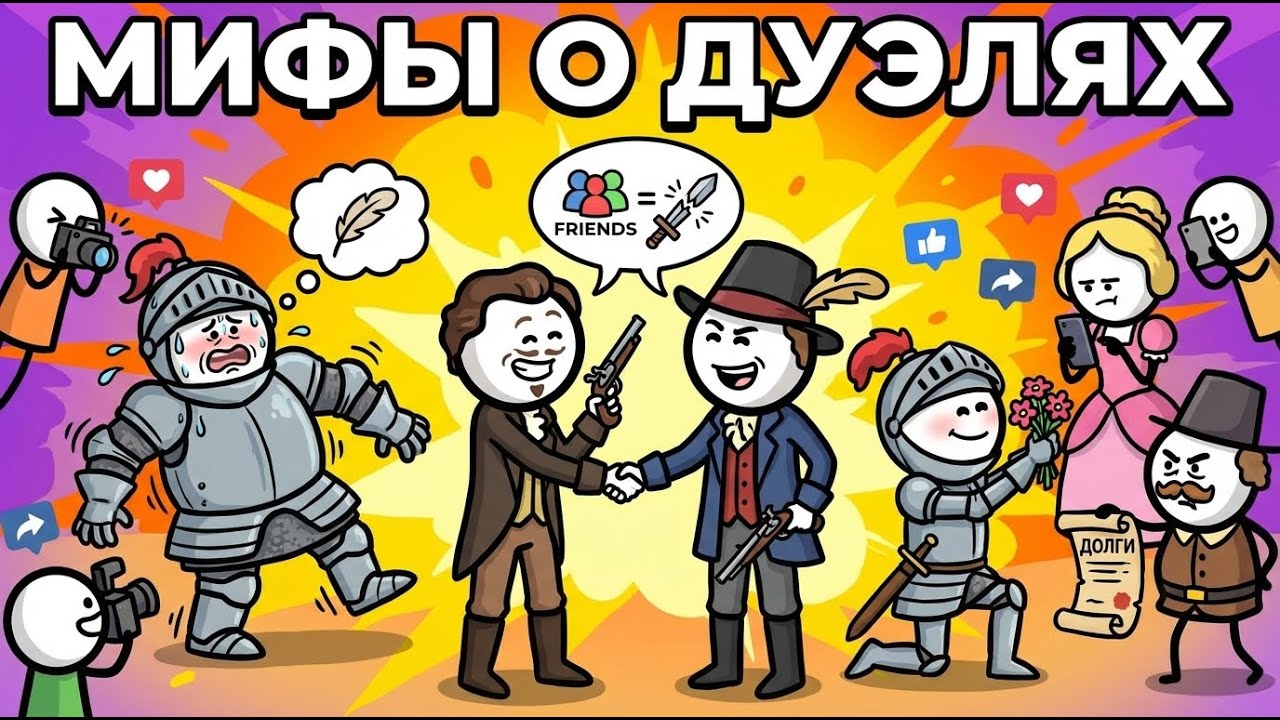 Рыцари НЕ дрались за дам! За что на самом деле убивали в Средневековье?