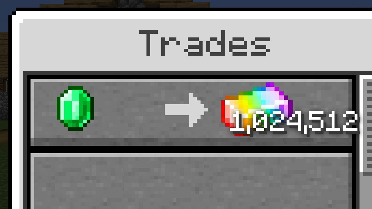 Minecraft, But Trades Are OP...