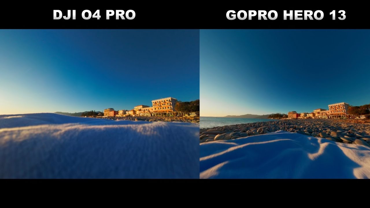 GOPRO Hero 13 black vs. DJI o4 pro