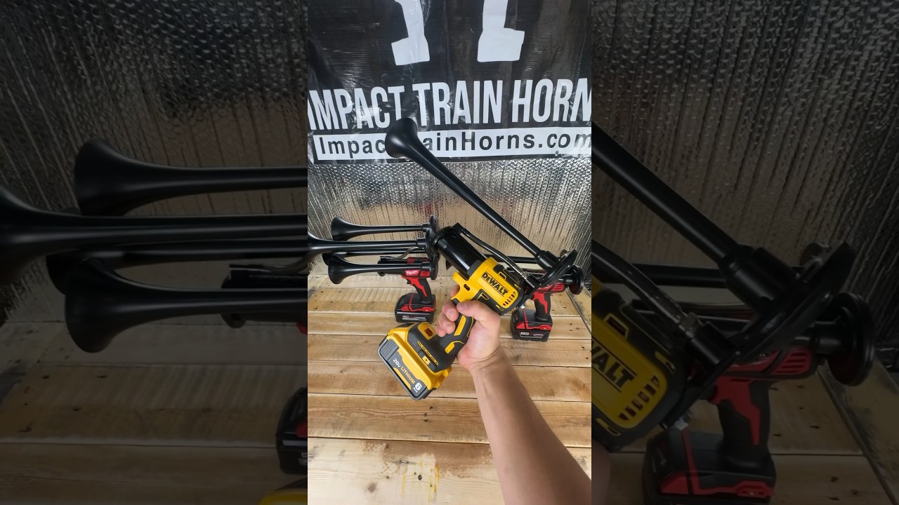 Какой гудок Impact Train Horn вы бы выбрали?