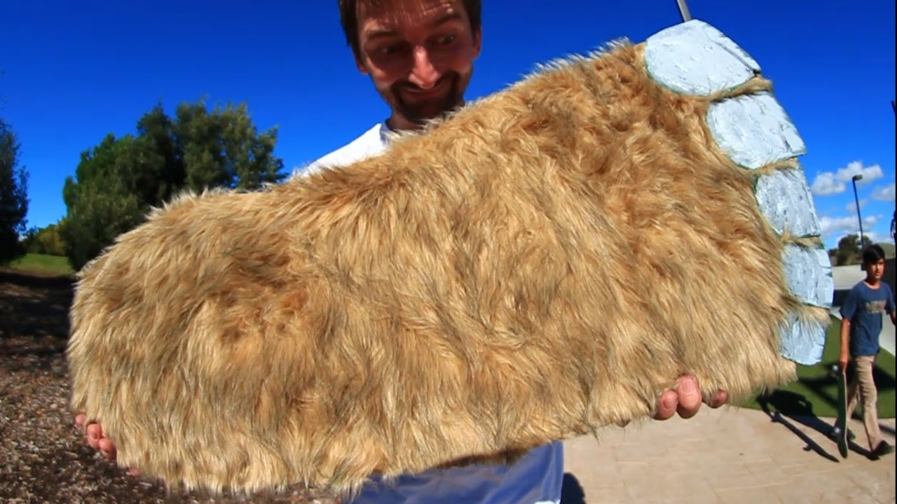 THE BIGFOOT SKATEBOARD?! | YOU MAKE IT WE SKATE IT EP 58