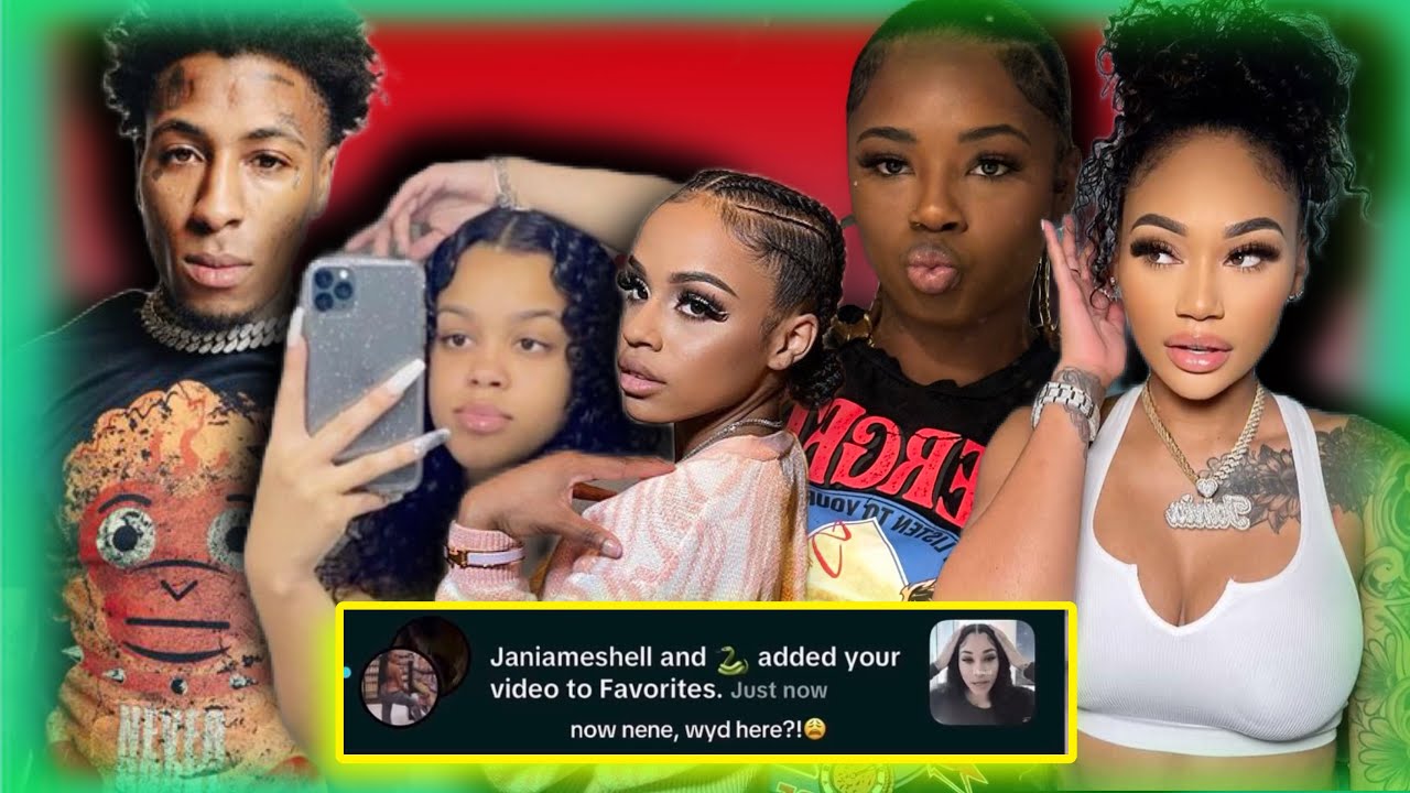 NBA Youngboy Baby Mama Jania Favorites Fan Edit Of Kentrell & Dejounte Upset YB calls Out Money yaya