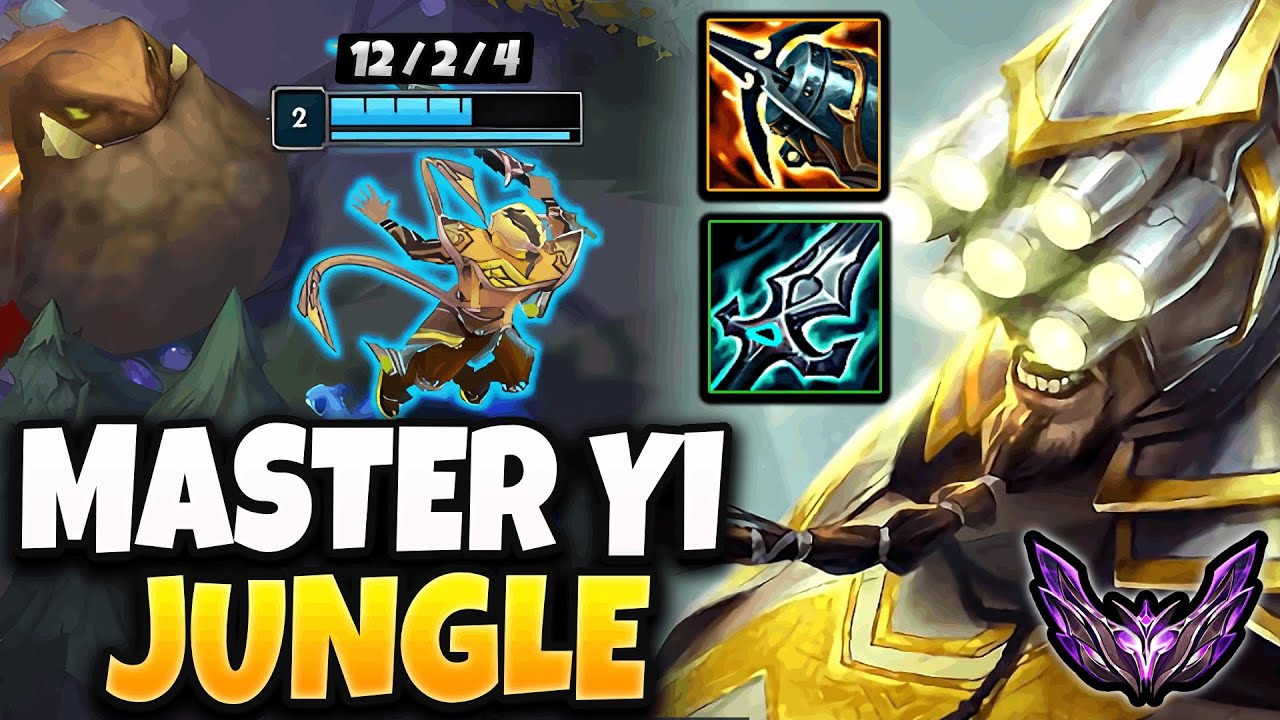 Master Yi vs Jax [ Jungle ] Lol Korea Master Patch 14.1 ✅