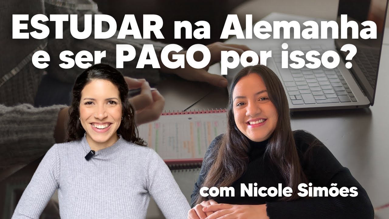 AUSBILDUNG | como estudar na Alemanha e ser pago por isso? com Nicole Simões