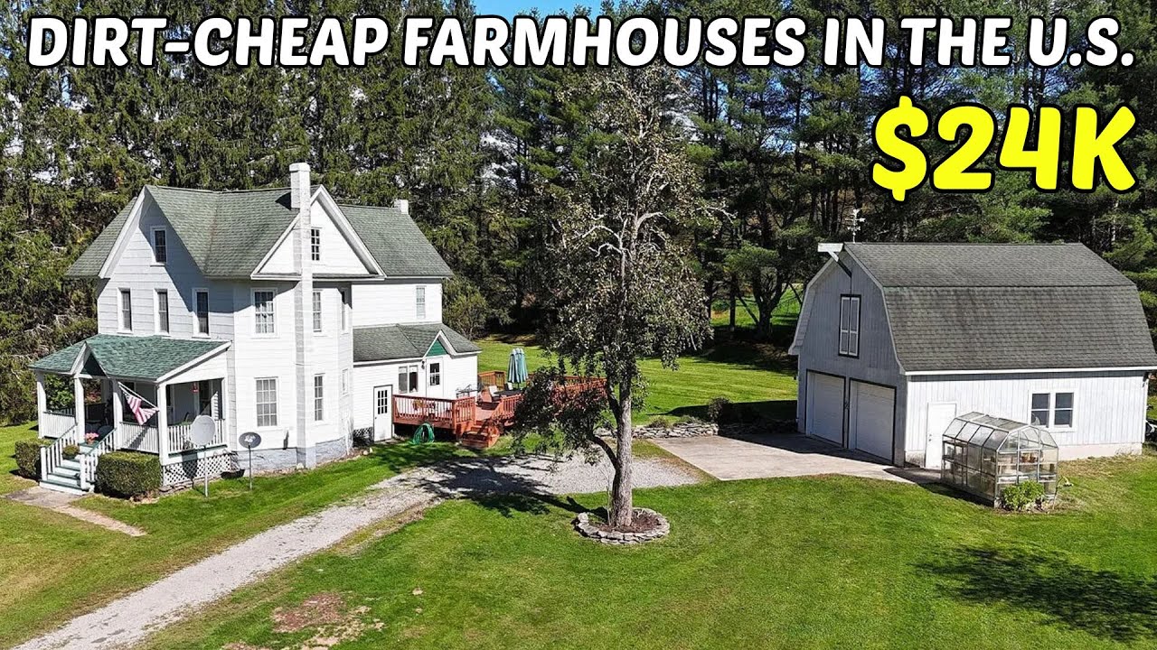 Dirt Cheap Pennsylvania Farmhouses with Land | Hidden Real Estate Goldmines!