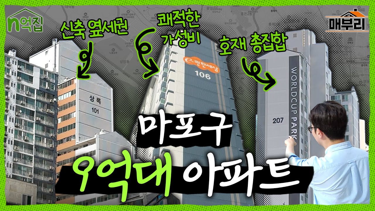 마포구 9억대 아파트 둘러보며 임장하기 | n억집