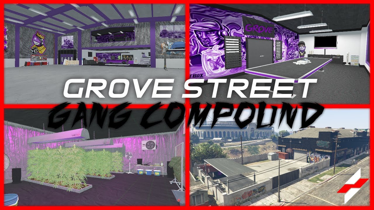Grove Street Gang Compound MLO | Grimzy  [FIVEM]