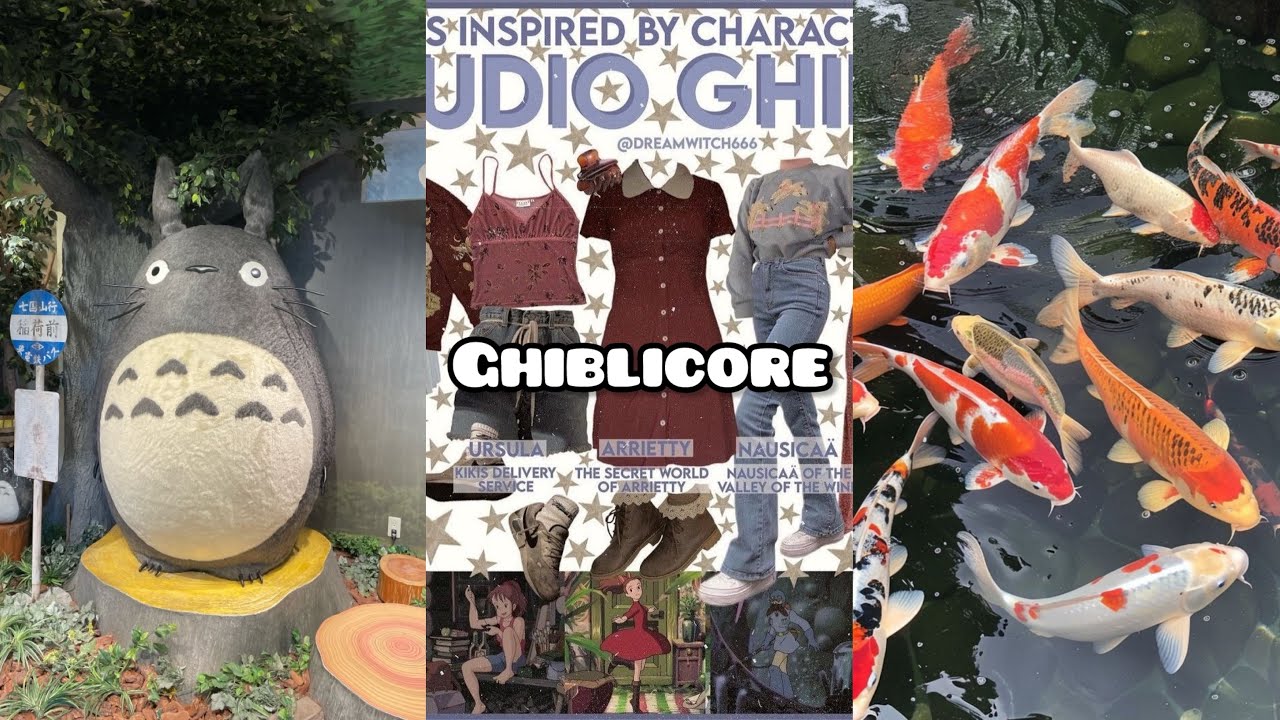 Studio Ghibli Core 🧺🍓