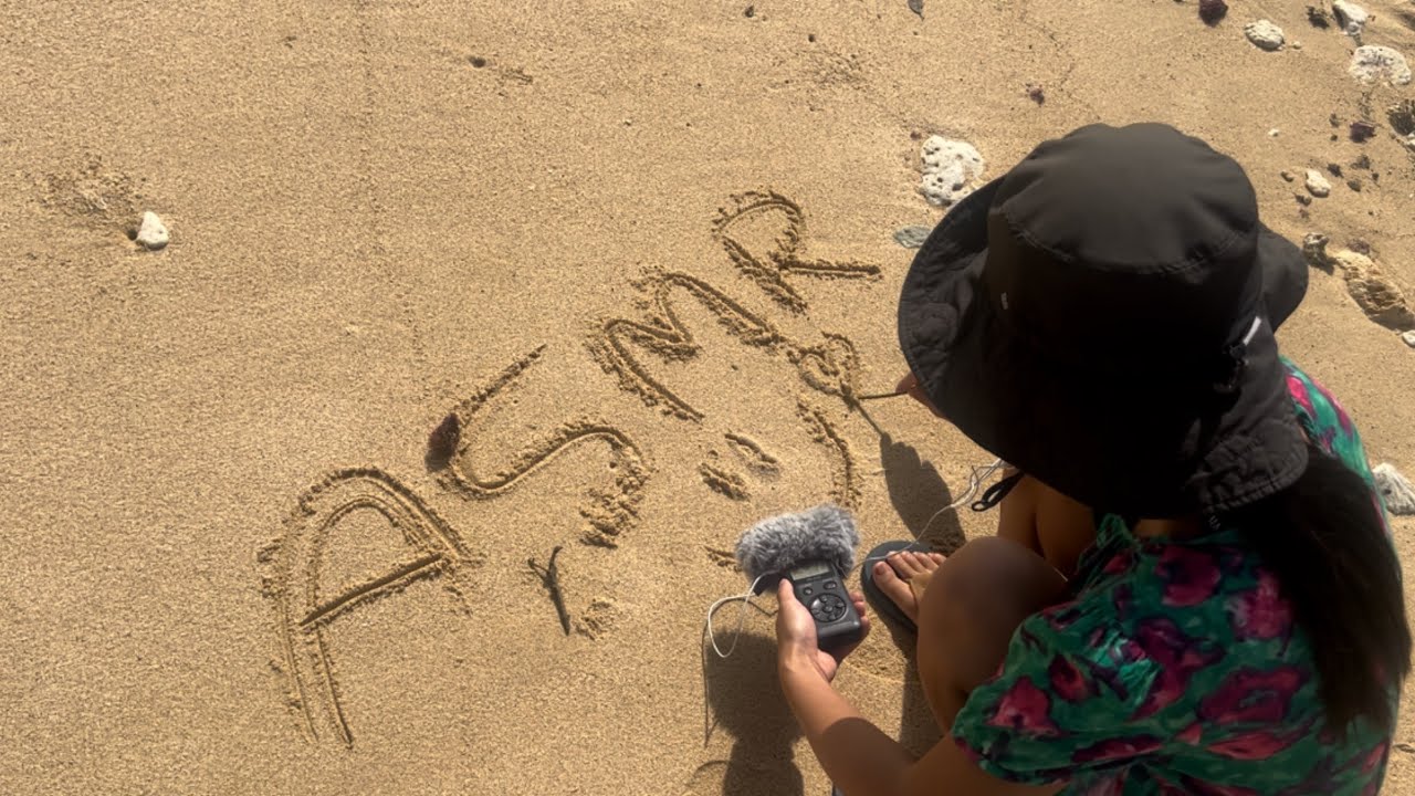 ASMR in Okinawa, JAPAN☀️🏖️🐠(waterfall, beach, river and more!!)