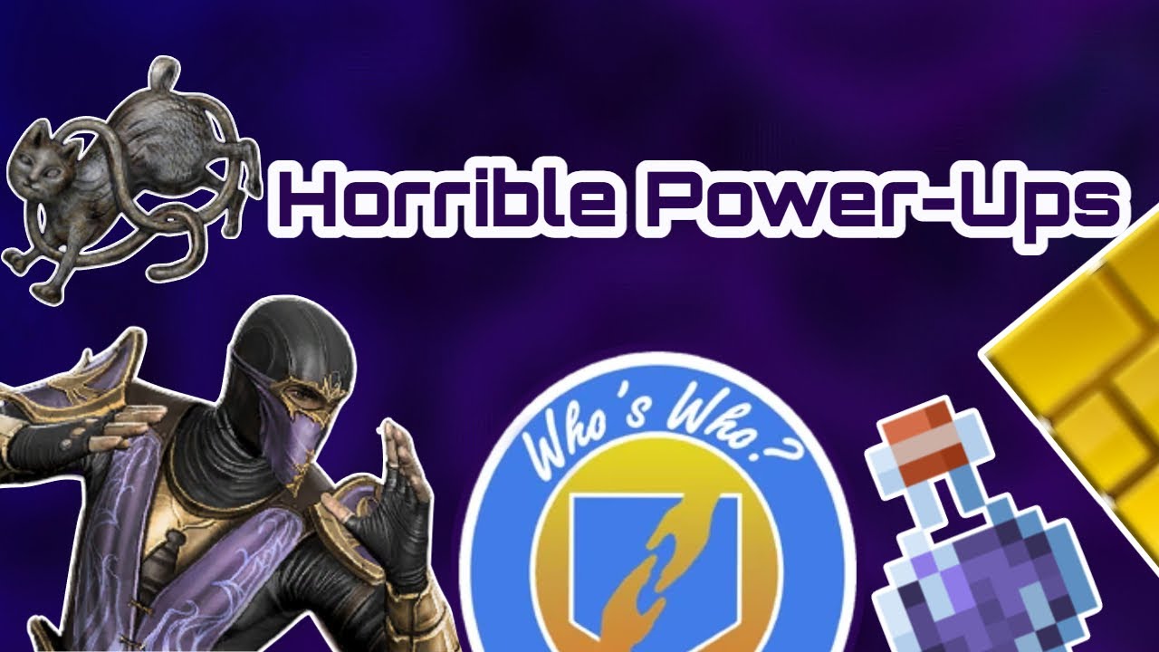 The Worst Video Game Power Ups
