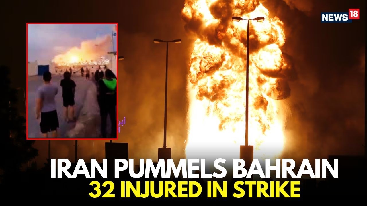 Iran Pummels Bahrain | Civilians Injured As Drone Strike Hits Bapco Oil Refinery | Iran Israel War