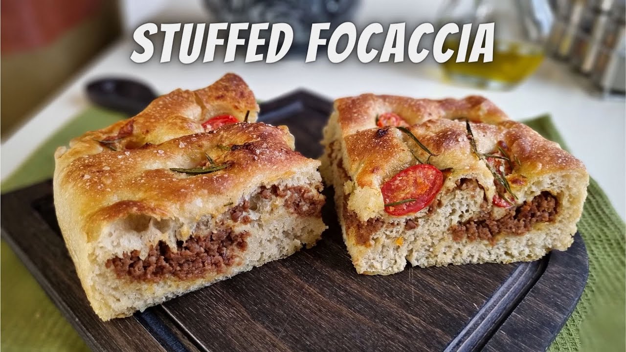 You Need to Try This Stuffed Focaccia Bread ASAP | Easy & Delicious Recipe