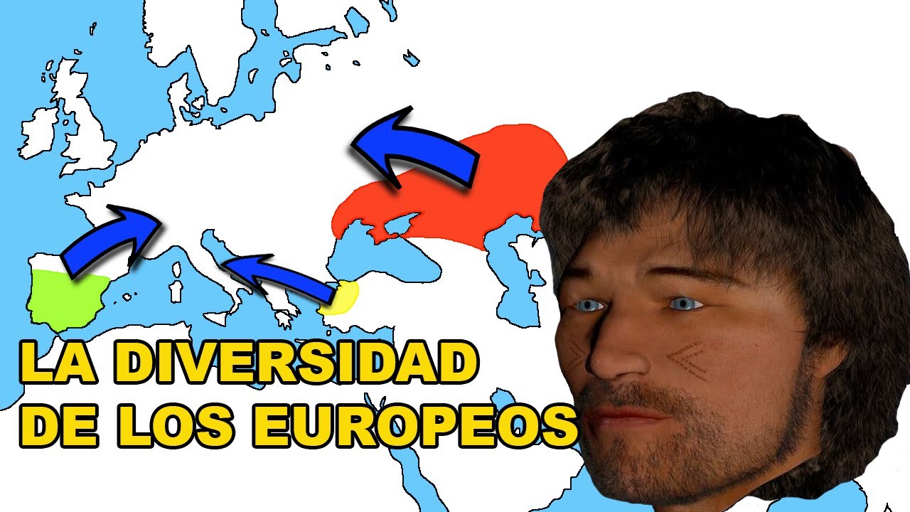 El ORIGEN de los EUROPEOS: Las 3 poblaciones ancestrales