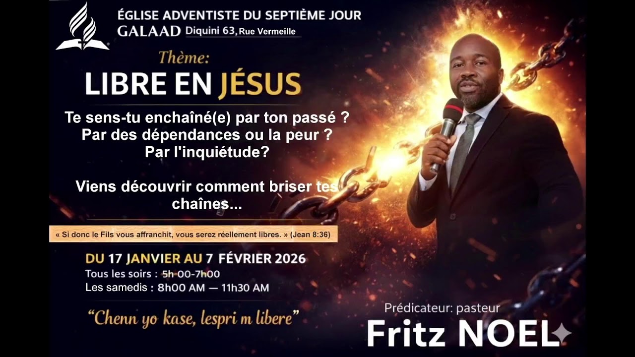 CULTE D'ADORATION | CAMPAGNE D'EVANGELISATION | 04-02-26 | PAST FRITZ NOEL