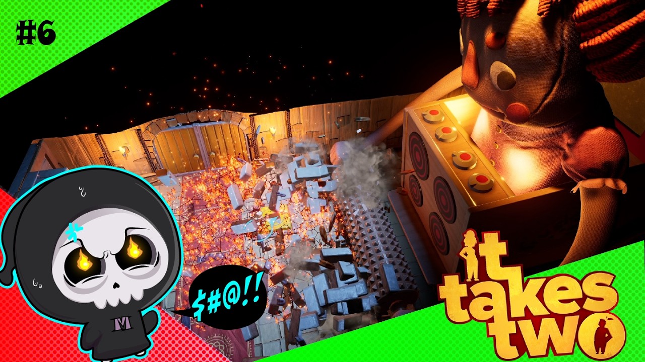 CASTLE SEIGE!! WE DESTROY WHATS MOST LOVED BY OUR DAUGHTER! | It Takes Two [6]