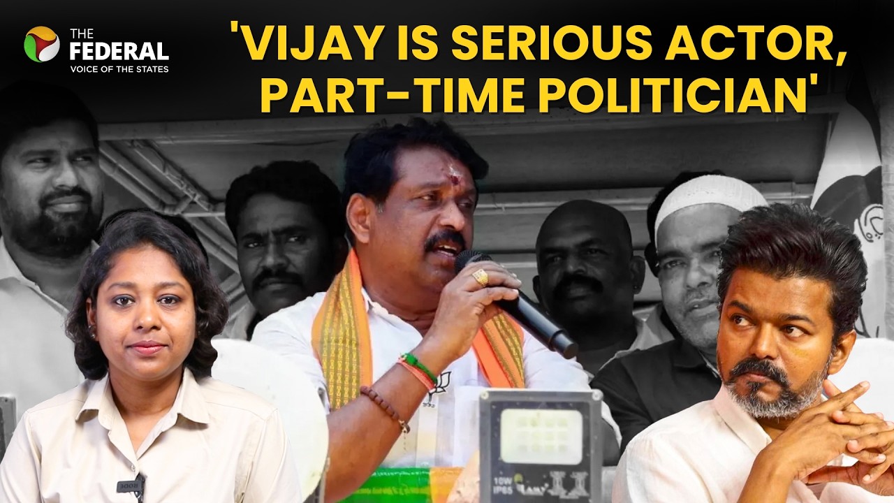 BJP&rsquo;s Nainar Nagendran slams Dravidian model for water crisis in Sattur