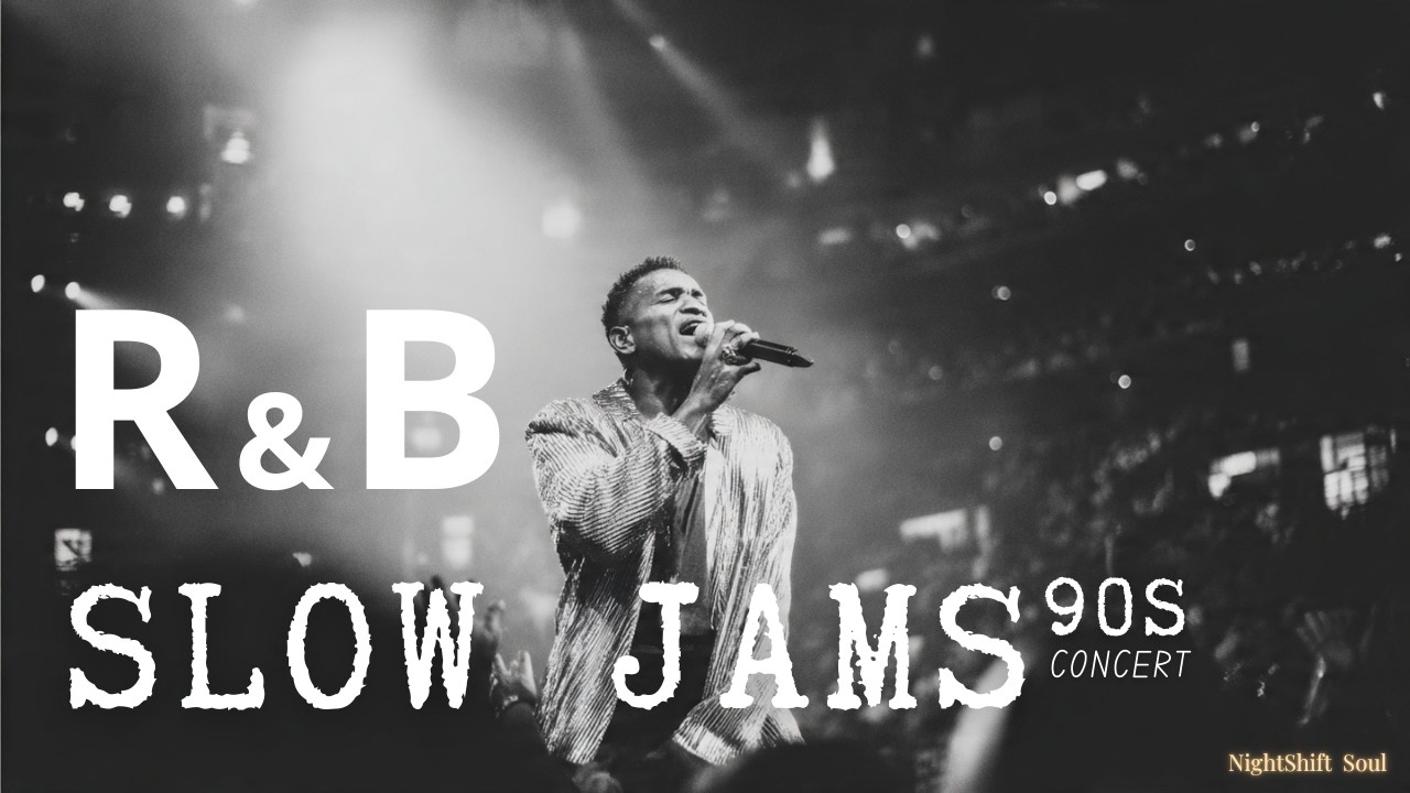 90s Slow Jams Live Show 🎤 Full Old School R&B Love Songs Set 1 Hour Experience