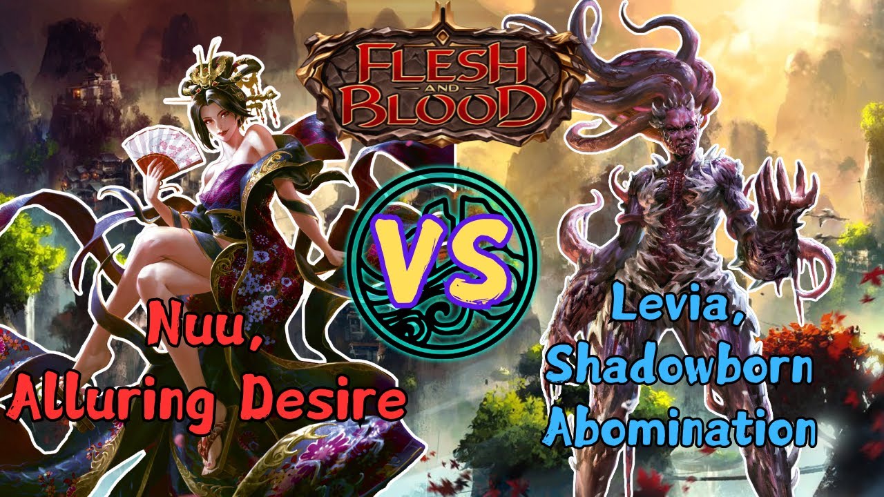 Nuu vs Levia | Classic Constructed Gameplay | Flesh and Blood TCG