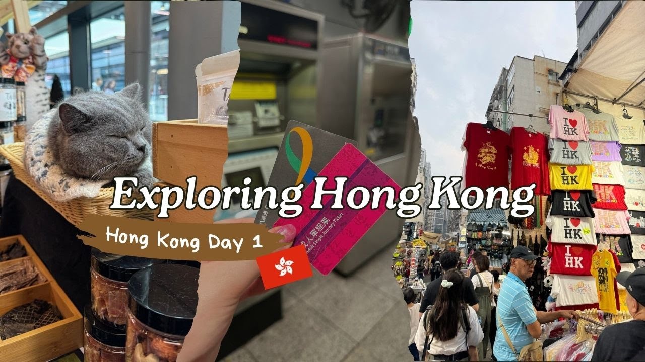 Hong Kong Vlog| Day 1| Victoria Peak, Zoological Gardens, Yat Lok & A Night At The Ladies Market.