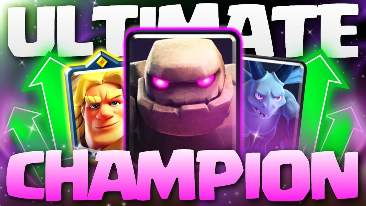 THIS GOLEM DECK CARRIED ME TO ULTIMATE CHAMPION!
