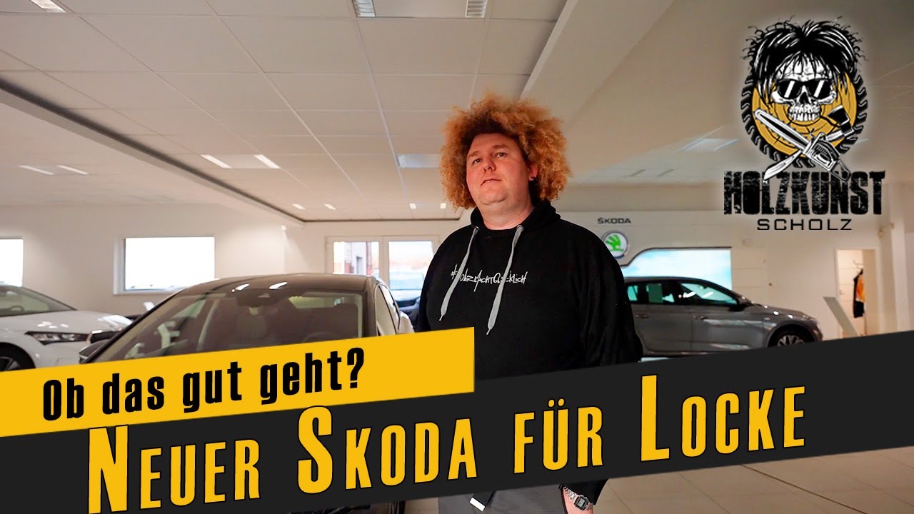 Holzkunst Scholz/ Ein Elektroauto zieht ein / Skoda f&uuml;r Locke