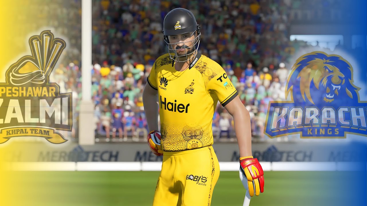Larka Zalmi Mein? 🔥 Licensed Kits 🔥 PZ vs KK 💚 Cricket 24 Career Mode 🏏