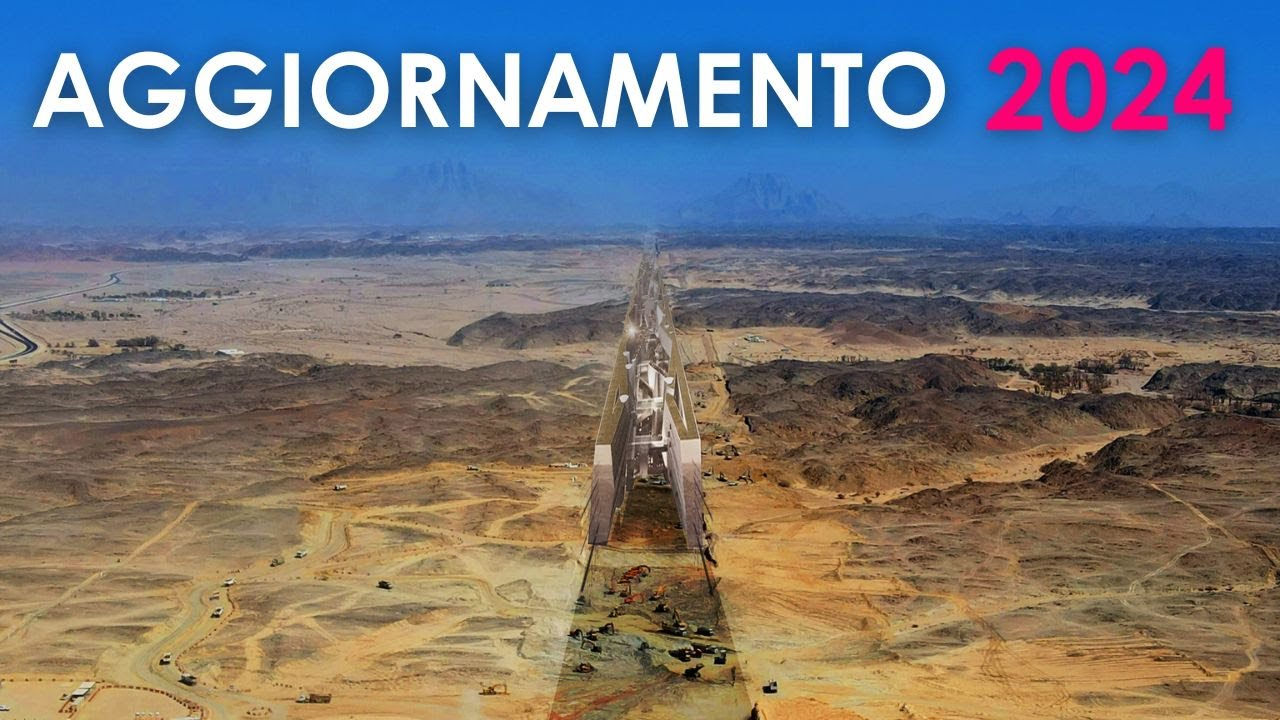 THE LINE Cresce Velocemente! Aggiornamento sulla Costruzione 2024