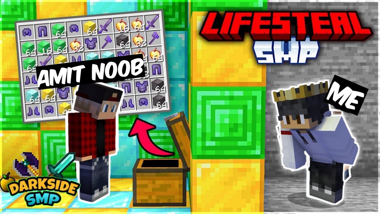 I Raided My Enemies Base | DarkSide Smp#2