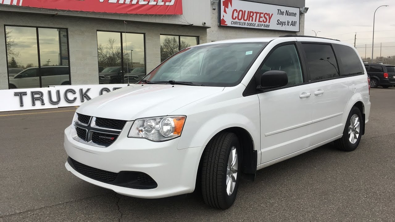 2014 Dodge Grand Caravan | SXT | Bright White | Courtesy Chrysler